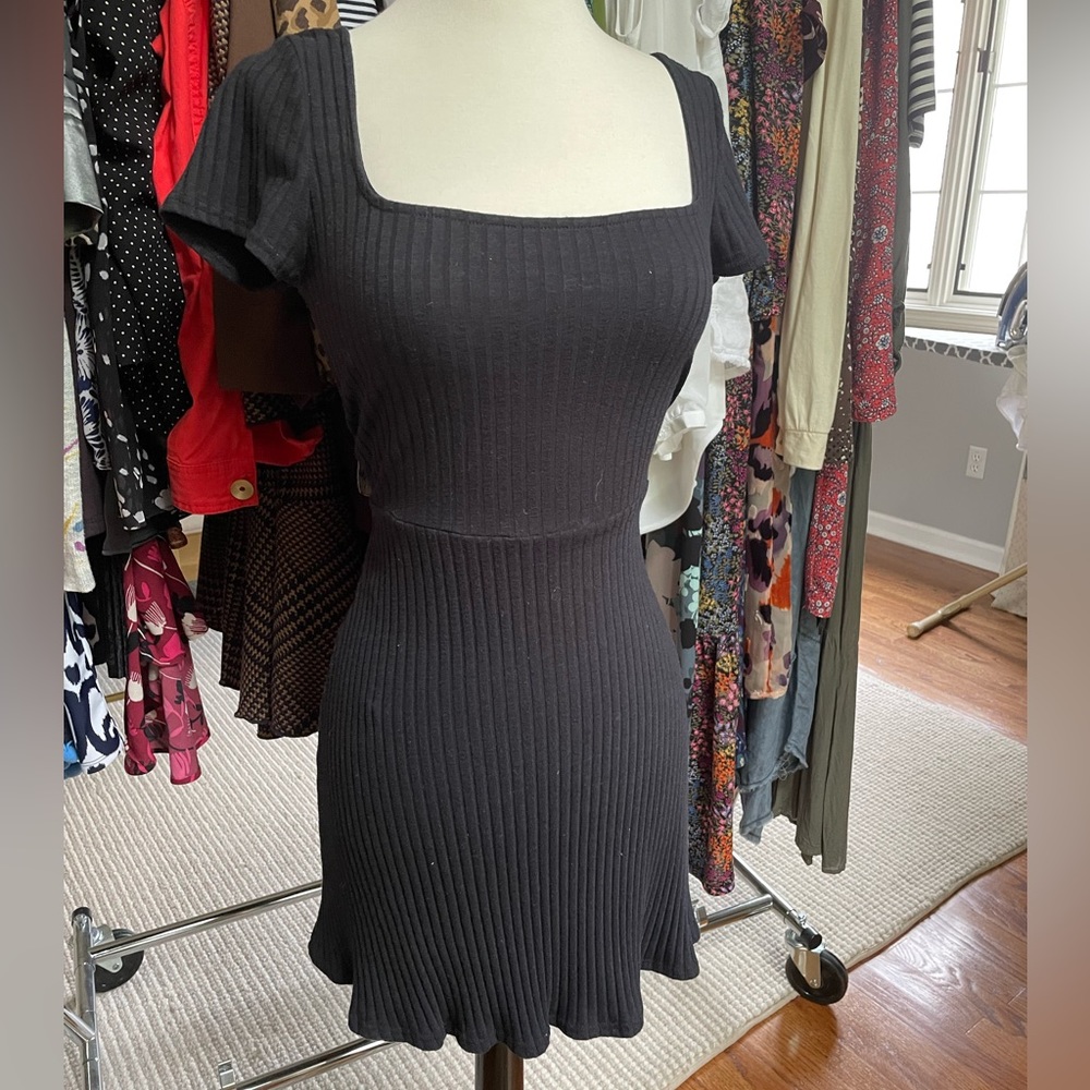 UO black minidress
